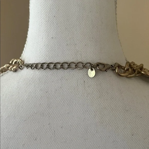 Vintage Napier collar necklace chunky Chain Estate - Picture 3 of 4